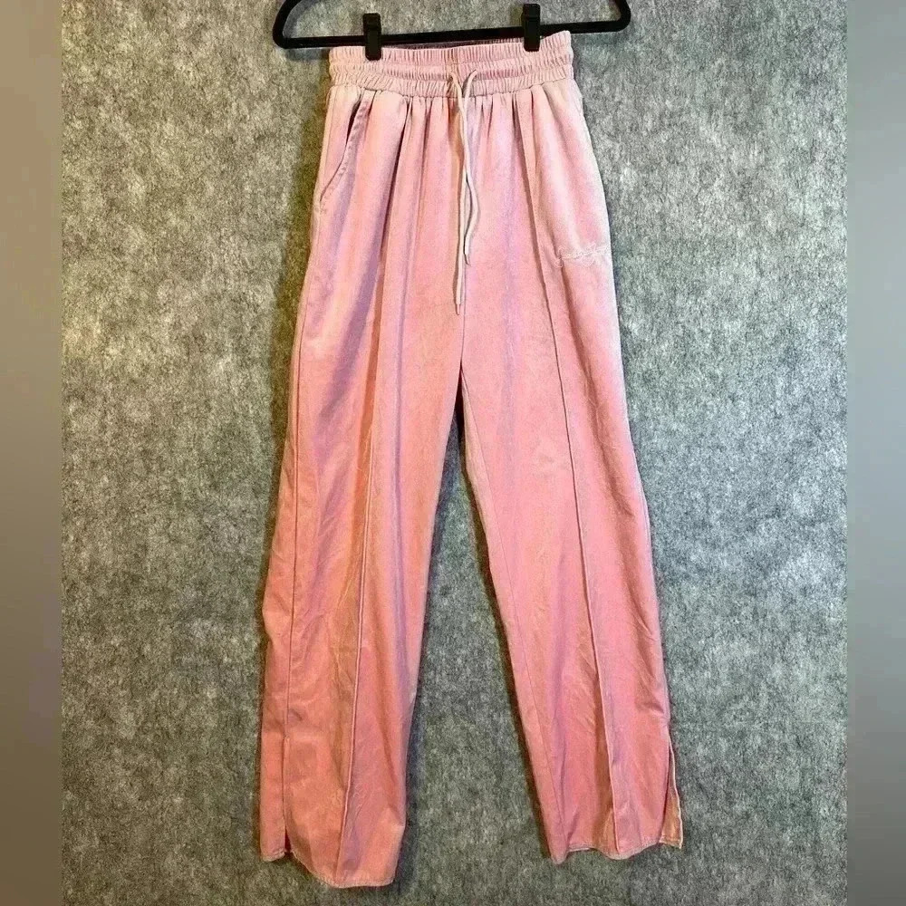 Sean Jean x Missguided Velour Pants - size 4